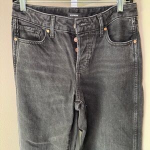 Express‎ Women's Charcoal High Rise Jeans size 0